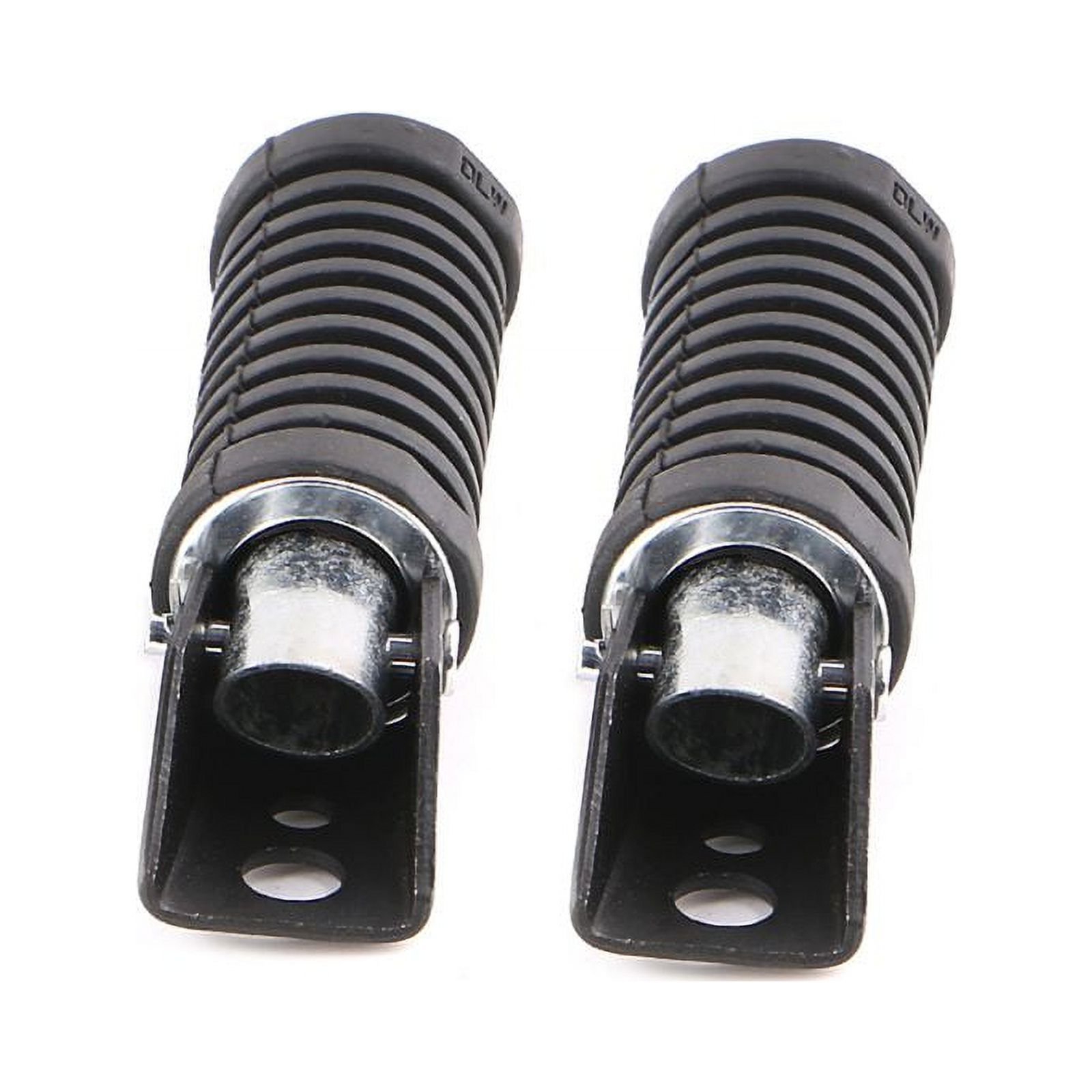 ROZYARD Motorcycle Folding Footrests Skidproof Rear Pedals for Suzuki 125cc GN 125