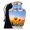 Sunflower-3, variant on SABURIAL Sunflower Urn - Large Funeral Urn For Human Ashes Adult Female - Combo Of 8 Inch & 3 Inch - Small Keepsake Urns For Human Ashes Adult Man