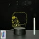 thumbnail image 2 of Tablero de mensajes escritos a mano en acrílico para dormitorio, luz nocturna 3D que puede limpiar el tablero en blanco, lámpara de escritorio pequeña LED, 2 of 2