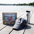 thumbnail image 3 of Pavilion Gift Company Lake People Adjustable Strap Cap, 3 of 6
