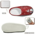 thumbnail image 5 of FUIALDOLG Christmas Slippers for Women Comfy Fleece Lined House Shoes with Memory Foam and Indoor Outdoor Soles, 5 of 7