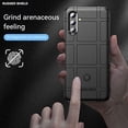 thumbnail image 4 of Slim Fit Phone Case for Samsung Galaxy A13 5G,Rugged Shield Durable Case with Military Grade Shockproof Protection and Camera Lens Protection Shell for Galaxy A13 5G, HD Black, 4 of 16