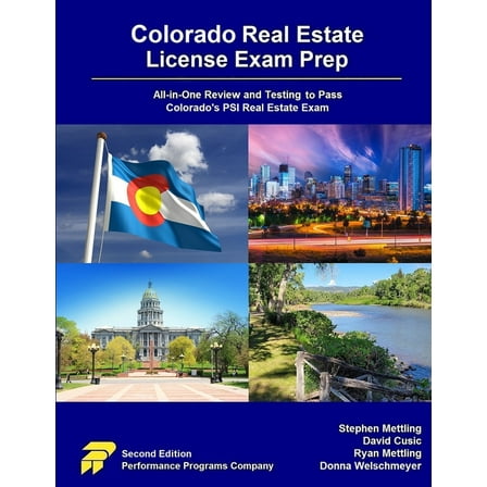 Colorado Real Estate License Exam Prep: All-in-One Review and Testing to Pass Colorado's PSI Real Estate Exam, (Paperback)