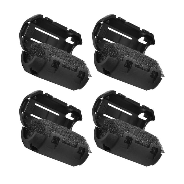 Paquete de 4 bloques de limpieza jinwen Limpiador de Filamentos Plástico Negro 1,5 cm x 3 cm