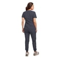 thumbnail image 3 of Womens 7 Pocket Scrub Set V-Neck Top and Jogger Pant Medical Nursing Uniform, 3 of 7