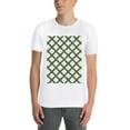 thumbnail image 4 of Plus Size Women Tops T Shirt LatticeGraphic Tees Summer Tops Classic Round Neck Floral Oversize Short Sleeves, Crew Neck Shirts For Women, 4 of 5