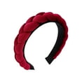 thumbnail image 5 of Bmisegm Braided Headbands for Women Velvet Hair Handmade Hair Bands Headwear Accessories, 5 of 5
