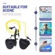 thumbnail image 3 of unbranded Cinturón De Entrenamiento Para Natación Amarillo Ideal Para Resistencia Y Acondicionamiento, 3 of 8