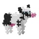 thumbnail image 3 of Set de bloques de construcción PLUS PLUS PLUS, figura de animal 3D con forma de vaca para niños, 3 of 5