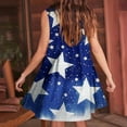 thumbnail image 4 of Qiopertar Robe d'Été Imprimée Décontractée Sans Manches Col en V pour Femmes en Solde Livraison Gratuite à Moins de 5$ jusqu'à 90% de Réduction, 4 of 6