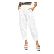 FREE PEOPLE Womens Ivory Pants Size: 8
