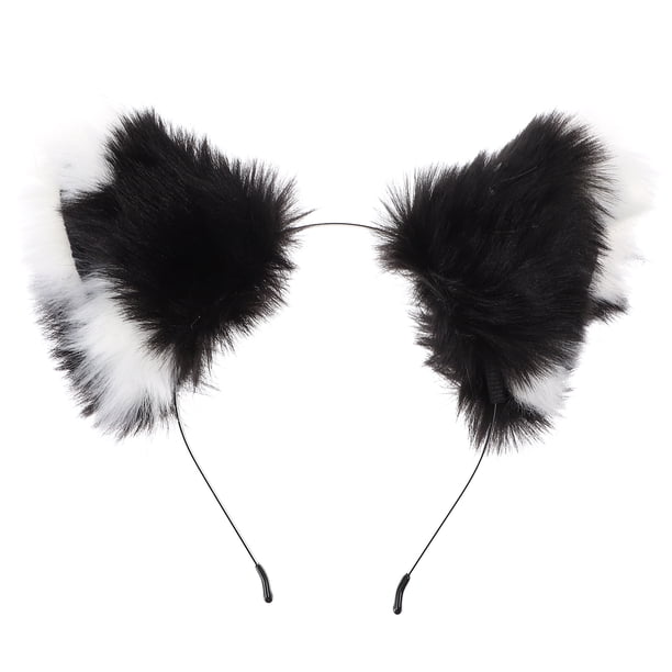 FELTECHELECTR 1 diadema creativa con forma de oreja de animal para el pelo, decoración para fiestas de cosplay.