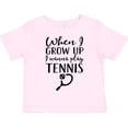 thumbnail image 3 of Inktastic Future Tennis Player Boys or Girls Toddler T-Shirt, 3 of 5