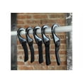 thumbnail image 4 of NAHANCO 7" Black Plastic Backrrom/Stockroom Clothes Hook for Hanger Management - 100 Count, 4 of 5