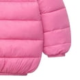 thumbnail image 4 of Gubotare Toddler Coats for Girls Baby Kids Winter Coat Puffer Down Jacket Windproof Light Winter Jacket Hooded Outwear Size 18 24 Months (Pink,18-24 Months), 4 of 6