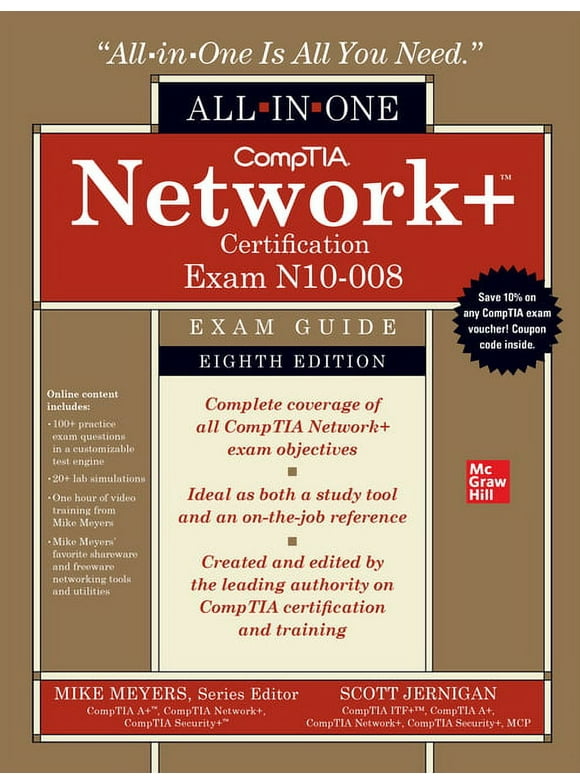Comptia Network+ Certification All-In-One Exam Guide, Eighth Edition (Exam N10-008) (Hardcover)