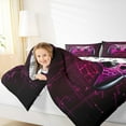 thumbnail image 4 of jejeloiu Gaming Full Size Comforter Sets,Pink Gamepad Controller Bedding Comforter Set,Modern Video Game Bedding Sets For Boy,Microfiber Room Decor Reversible,3-Piece, 4 of 8