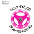 thumbnail image 4 of HALO Rise Above Jr. 3 Wheel Scooter - Pink - Unisex for All Children - Super Bright Light-up Wheels!, 4 of 8