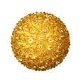 thumbnail image 2 of Novelty Lights LED 7.5in 100 Light Starlight Sphere, Orange, Large Ornament Ball Light, 5ft Hanging Cord with S Hook, 12ft Power Cord with Stackable Plug, Commercial Grade, 2 of 8