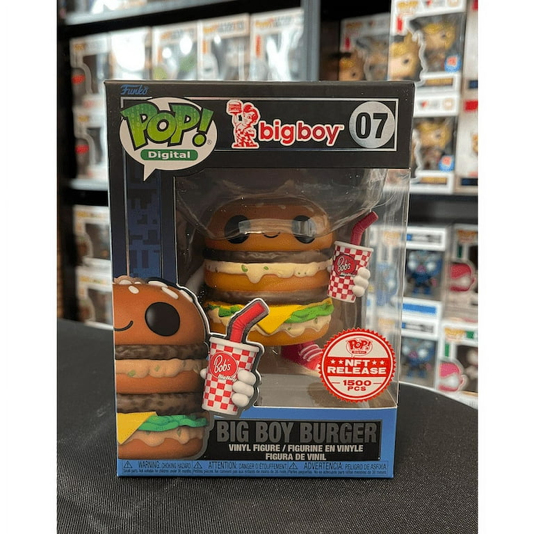 Funko Pop Big Boy Burger Vinyl Figure #07 Pop! Digital WAX
