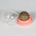 thumbnail image 1 of Rascador de hierba gatera para gatos, Bola de pared de juguete, elimina bolas naturales saludables para promover la digestión, hierba para gatos, aperitivos,3PCS Pink, 1 of 7