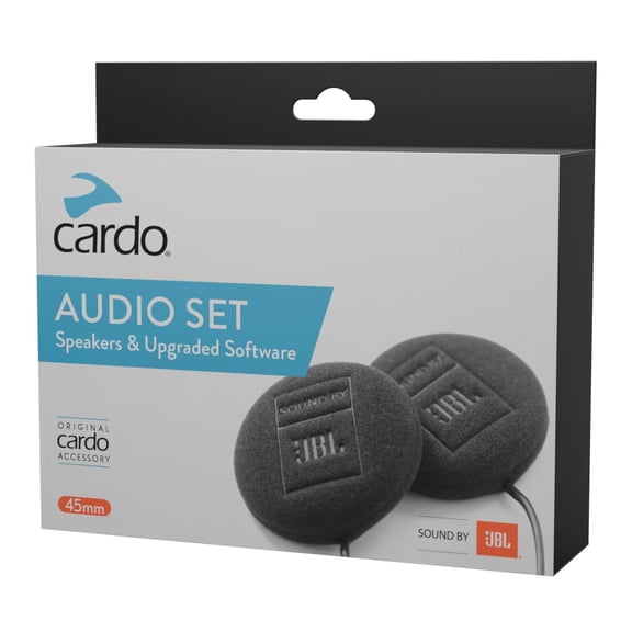 Set de audio Cardo de 45 mm para comunicadores de casco (paquete individual)