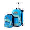 thumbnail image 1 of Maleta de coche 3D para niños, equipaje de viaje, maleta con ruedas de viaje para niños, maleta para niños, maleta con ruedas, 1 of 4