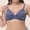 Blue, variant on TAGOLD Womens Plus Size Bra,Summer Casual Bras for Womens,Womens Wireless Bras,Women's Plus Size Seamless Push Up Sports Bra Comfortable Breathable Base Tops Underwear