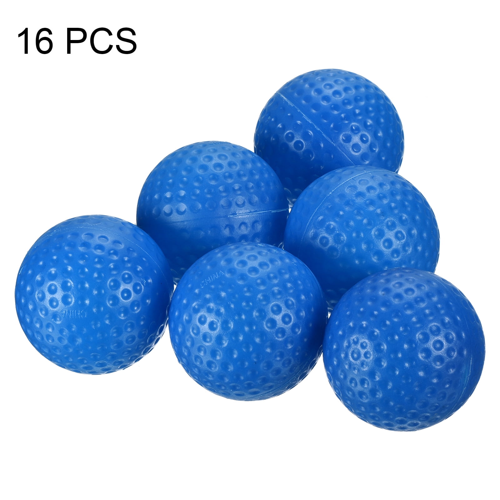 Unique Bargains Hollow Swing Training Golf Practice Ball for Indoor Swing Practice Blue