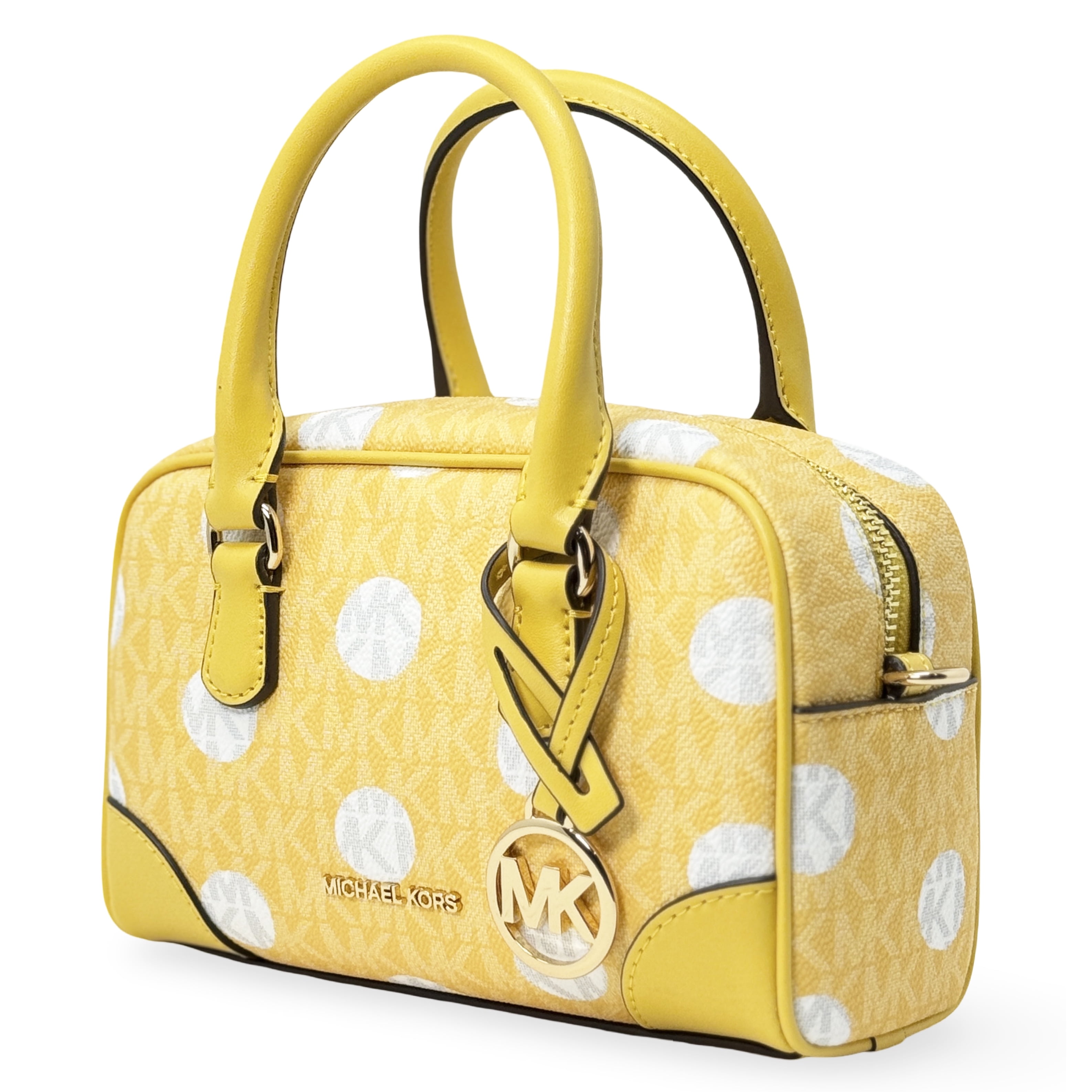 Michael Kors Women's Thompson Extra-Small Polka Dot Signature Logo