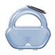 thumbnail image 1 of Funda para auriculares Funda para auriculares portátil Bolsa de almacenamiento para auriculares de viaje Reemplazo para Airpods max, Azul Inevent EL001139-04B, 1 of 7