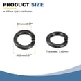 thumbnail image 2 of 80 Pcs M14 Split Lock Washer Spring Lock Washer 14.5mm ID 22mm OD 3.62mm Thick, 2 of 6