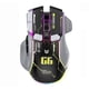 thumbnail image 1 of G6 Wireless Gaming Mouse, Bluetooth Mouse, 3-Mode Connection, Diverting Design, 12 Keys, 11 RGB Lighting, 1 of 5