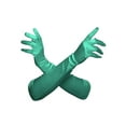 thumbnail image 1 of Gravity Threads Gants d'Opéra en Satin pour Femmes 18 Pouces Vert Kelly, 1 of 2