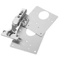 thumbnail image 4 of OUNONA Stainless Steel Cabinet Hinges for Door with Self Closing Feature and Silver Finish 1 Set, 4 of 8
