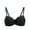 Black, variant on Plus Size Bras for Women, Wireless Bras, Padded Bra, Everyday Basic Sleeping Bra, Large Cup