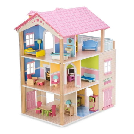 Imagine My Place Dollhouse Go Round Special Includes 35 Piece Set