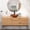 Brown Tempered Glass Bathroom, variant on LHSHID Artistic Feather Pattern Amber Tempered Glass Vessel Sink with Pop-up Drain,Bathroom Oval Basin Tempered Glass Vanity(no Faucet)