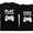 Men Black / Women Black, variant on Matching Couples Shirts Play Together Stay Together Funny Gamer Tshirt Valentine Men Black Large / Women Red Large