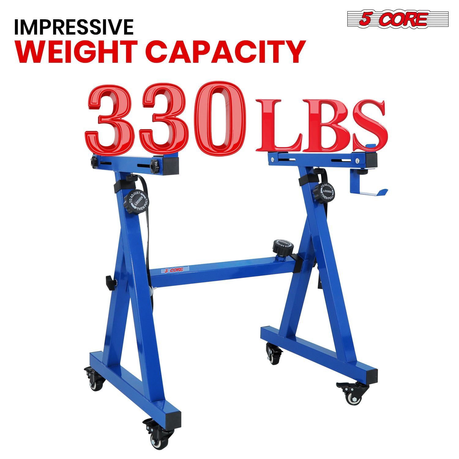 Adjustable Z-Style Keyboard Stand with Locking Wheels – Heavy-Duty Mobile Riser for 54-88 Key Pianos, Synthesizers & DJ Gear