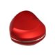 thumbnail image 1 of Qarigey Caja de joyería LED en forma de corazón, collar, pendientes, anillo con tapa, caja de embalaje de regalo a prueba de polvo, cajas para Ropa, zapatos y accesorios Miscelánea Rojo Qarigey AP017629-02, 1 of 6