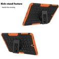 thumbnail image 3 of Goldcherry For Galaxy Tab S3 9.7 T820 Tablet Case Hybrid Armor with Stand Detachable Dual Layer Protective Shell Hard Back Cover for Samsung Galaxy Tab S3 9.7 Inch 2017 Tablet SM-T820/T825(Orange), 3 of 6
