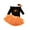 Black, variant on Toddler Baby Girl Halloween Clothes 𝐍ewborn Long Sleeve Romper Tops Tulle Tutu Skirt Sets 𝐈𝐧fant Girls 3Pcs Outfit