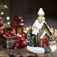 thumbnail image 5 of 1 Uds., Navidad, invierno, nieve, paisaje, casas con iluminación LED, Pequeña Yuyangstore  Casa de miniaturas de resina, 5 of 8