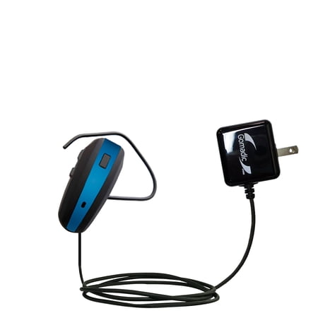 Gomadic Intelligent Compact AC Home Wall Charger suitable for the NoiseHush N500 - High output power with a convenient, foldable plug design - Uses Ti