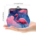 thumbnail image 2 of Premium 0.7 Microfiber Coin Purse with Zinc Alloy Clasp | 4.3x4.7 in/11x12 cm | Durable & Stylish Men's Wallet, 2 of 7