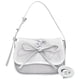 thumbnail image 3 of Bolso Hombro para Mujer Pajarita Hobo Cuero Pu () Rosa, 3 of 8