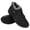Black, variant on Slip On Cozy Winter Shoes for Women Fleece Lined Waterproof Ankle Footwear Non Slip Lightweight Warm Snow Booties Indoor Outdoor Daily Wear