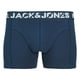 thumbnail image 3 of JACK&JONES Calzoncillos bóxer para hombre, paquete de 12 - JACCOLTON SOLID TRUNKS 12 PACK, mezcla de algodón Azul/Negro/Gris S (Small), 3 of 5