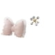 thumbnail image 1 of Cojín con lazo bonito,Almohada con forma de lazo,bonito cojín decorativo con lazo,Funda de almohada con lazo suave y cómodo adorno,Figura de escritorio,Figura esférica para, 1 of 8